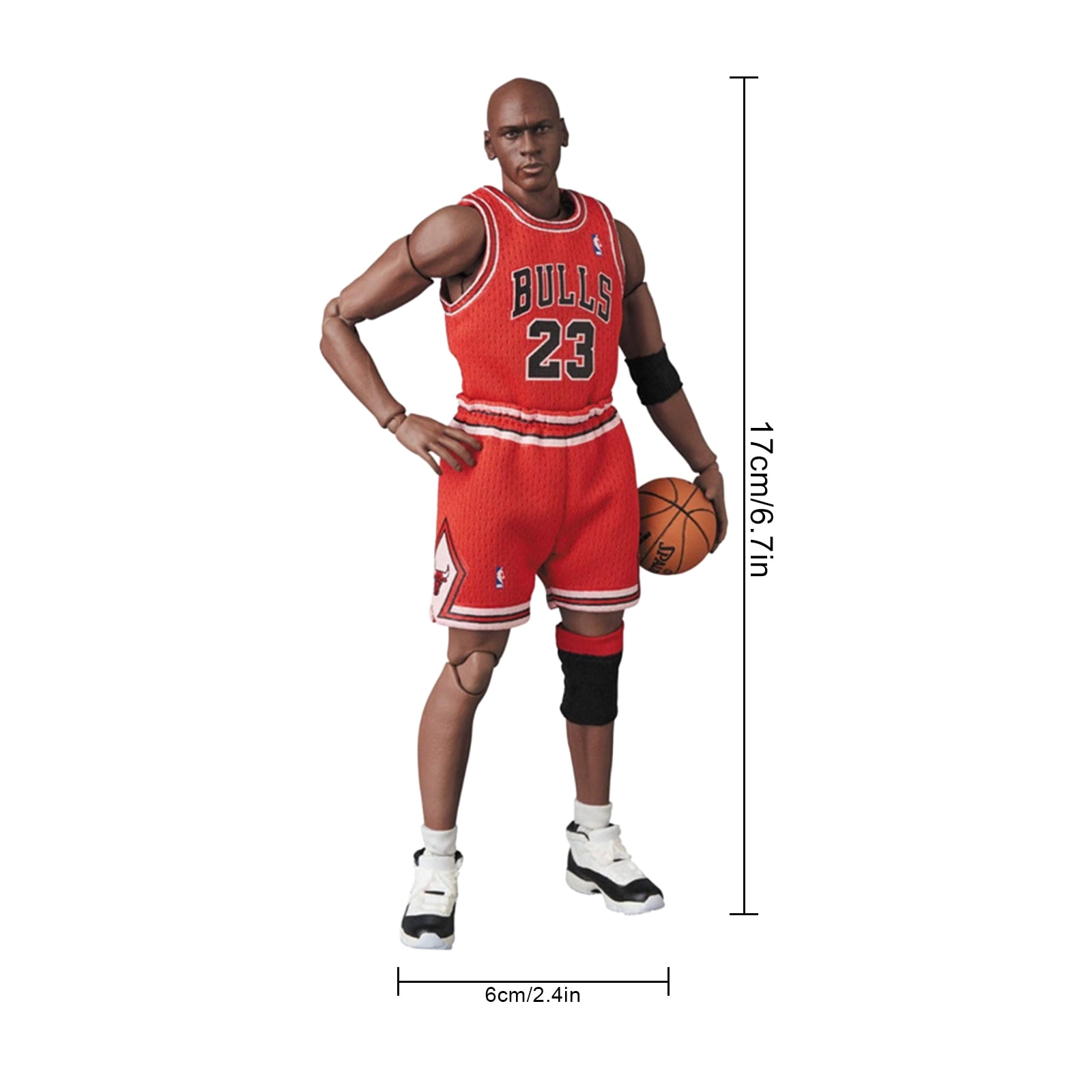 Super Star Michael Jordans Scale Action Figure No.23 Mj Collectible Toys - Walmart.com