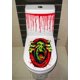 thumbnail image 3 of Paquete de 2 fundas para asiento de inodoro ZHAOCHENG Halloween calcomanía 3D terror decoración del hogar, 3 of 5