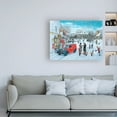 thumbnail image 3 of Trademark Fine Art 'A Village Christmas' Canvas Art by Trevor Mitchell, 3 of 3