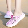 thumbnail image 2 of GPOECD Ladies Slippers Men's Garden Clogs Outdoor Slippers Lightweight Breathable Slipon Shoes for Walking Comfortable Casual Wear Mens Sandals Red,7.5, 2 of 5