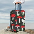 thumbnail image 4 of Wukai Red Mushrooms Elastic Luggage Cover: Personalized Protection for Your Suitcase - Fits 19~29-inch, Washable & Durable Travel Companion-Large, 4 of 8