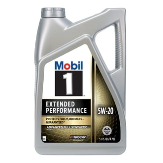 Mobil Super High Mileage Synthetic Blend Motor Oil 5W-30, 1 Quart