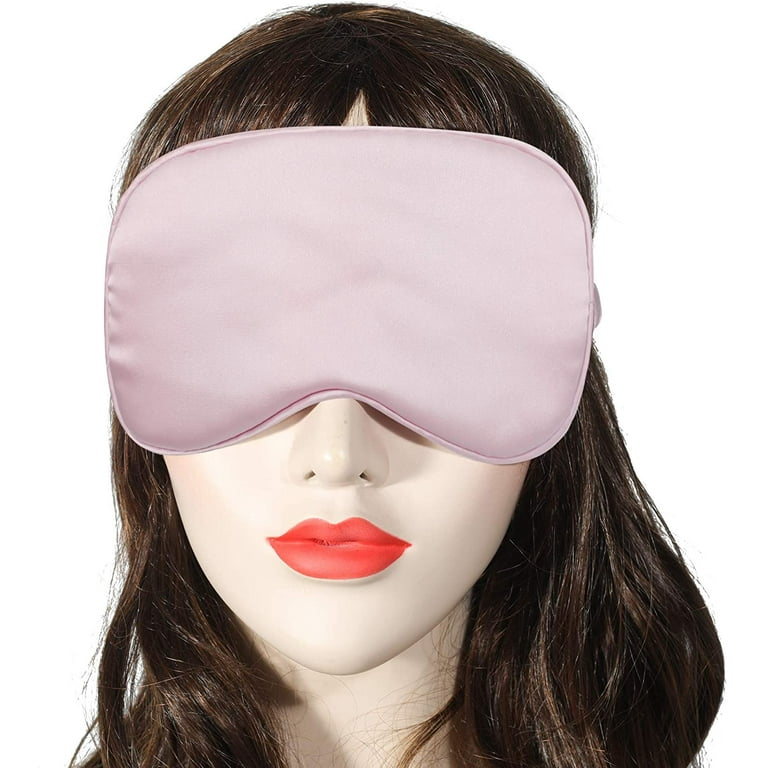Namotu 2 Pack Silk Eye Masks for Sleeping Blackout, Natural Mulberry Silk Sleep Masks, Organic Satin Sleeping Mask, Blindfold, Eyemask, Night Masks, Eye