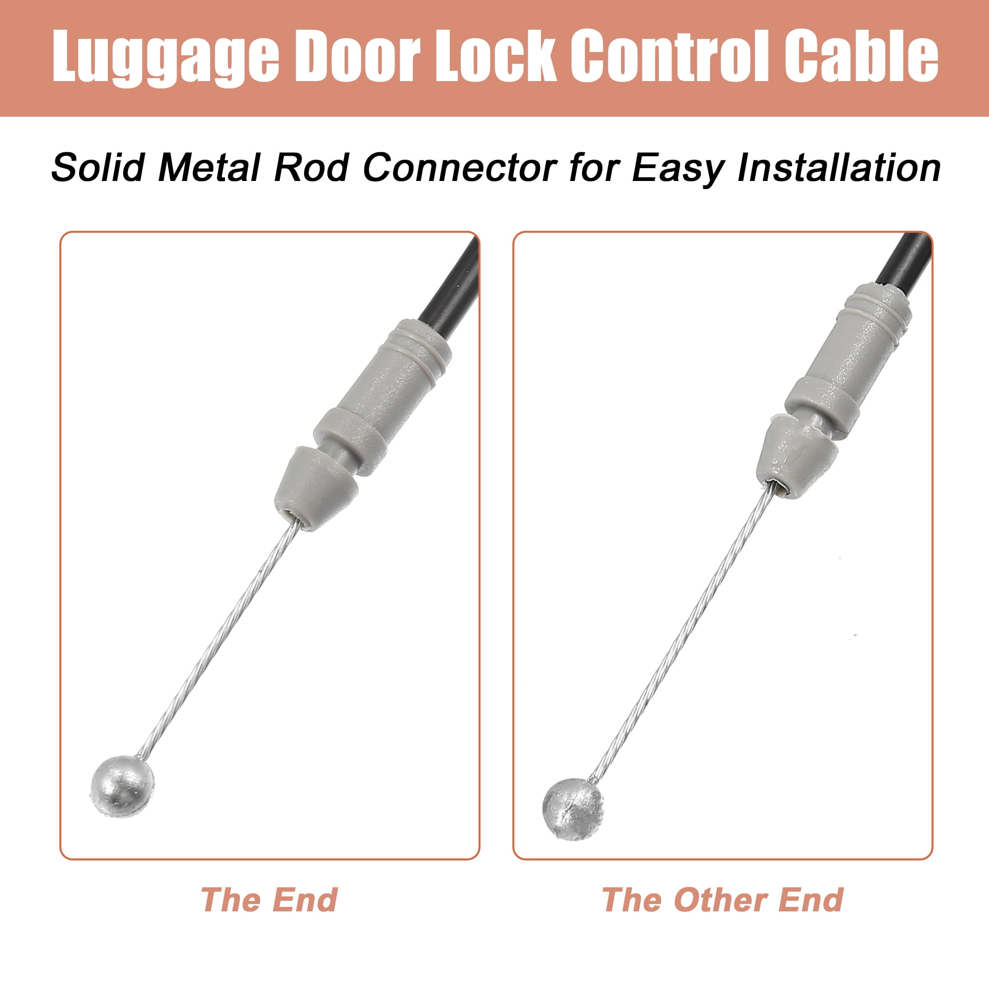 Unique Bargains Trunk Lock Latch Release Cable for Toyota Camry 2007-2011
