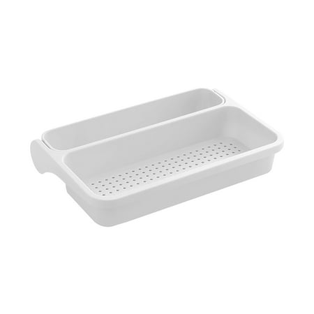 

Huaai Vegetable Dehydrator Collapsible Colander Fruits And Vegetables Drain Basket Adjustable Strainer Over The Sink For Kitchen Drain Strainer Space Saving Foldable Filter Colander Rinse White
