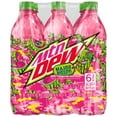 thumbnail image 3 of Mountain Dew Major Melon Watermelon Citrus Soda Pop, 16.9 fl oz, 6 Pack Bottles, 3 of 7