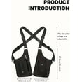 thumbnail image 6 of GvuoFny Leather Shoulder Armor Underarm Strap Wallet Adjustable Anti-Pickpocket Double Bag Chest Pouch for Men & Women, 6 of 6