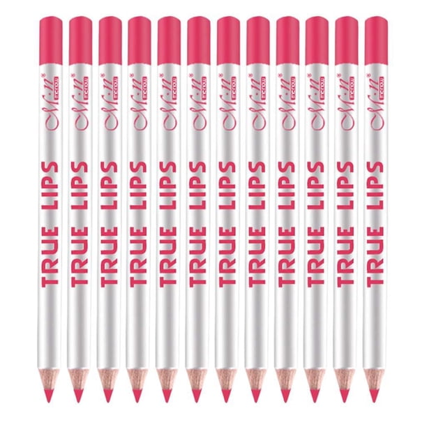 12 Piezas Lápiz de Maquillaje Colcomx Más Completo Color de Belleza Lápiz labial