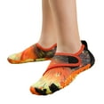 thumbnail image 3 of Gubotare Toddler Water Shoes Girl Kids Boys Girls Water Shoes Barefoot Aqua Socks Fast Dry Beach Swim Outdoor Sports Shoes for Toddler (Orange,Big Kids 1.5), 3 of 8