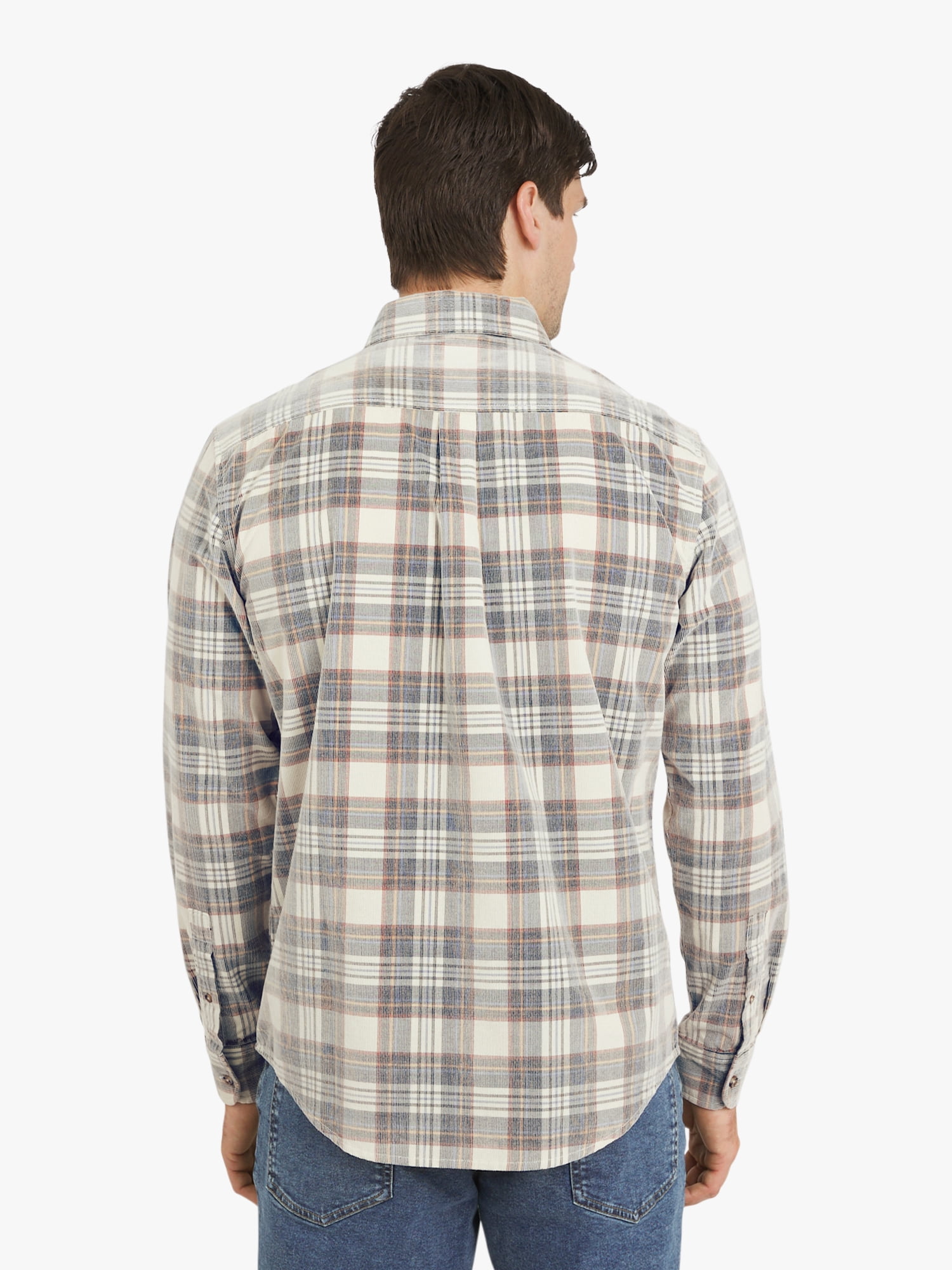 Chaps Men's & Big Men's Corduroy Flannel Shirt, Sizes S-3XL