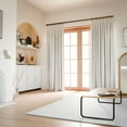 thumbnail image 3 of Better Homes & Gardens 1" Plated Oil Rubbed Bronze Cap Adjustable Single Curtain Rod Set, 42"-120", 3 of 9