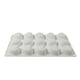 thumbnail image 2 of Injueey Moldes para fondant, suministros para fiestas, para hornear en forma de corazón, 15 rejillas, molde en relieve, manualidades, Cocina y Comedor, 2 of 6