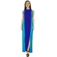 thumbnail image 4 of Bimba Women Long Rayon Summer Maxi Dress Resort Wear Sleeveless Gown Dresses, 4 of 6