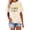 Rose Chaud, variante sur YLHFASHION T-shirt à Manches Courtes Imprimé Col Rond pour Femmes en Début de Saison Scolaire Articles en Liquidation T-shirt à Manches Courtes pour Femmes