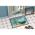 thumbnail image 4 of Caroline's Treasures BB9233MAT Khaki Campbell Duck Christmas Door Mat, Indoor Rug or Outdoor Welcome Mat 18x27 Doormat ,, 4 of 4