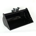 thumbnail image 4 of 600mm Plain Bucket Attachment for 0.8ton-1ton 1.5 tonne Mini Excavator Digger, 4 of 12
