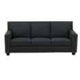 thumbnail image 5 of Gewnee 80" Wide Linen Upholstered Sofa Counches with Nailhead Trim for Living Room,Black, 5 of 12