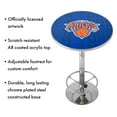 thumbnail image 3 of New York Knicks City Bar Table with Adjustable Footrest and Acrylic Top, 3 of 5