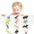 thumbnail image 4 of 12 Pieces Realistic Animal Figures Figurines be slightly different for Collection Party Supplies Bird, 4 of 9