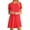 Red, variant on Admvng Womens Dresses 2024 Summer Casual T Shirt Dresses Short Sleeve Dress S-2XL