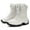 White, variant on SKIUHS Snow Boots – Insulated Waterproof Winter Outdoor Boots, Non-Slip High-Top Boots for Cold Weather & Hiking