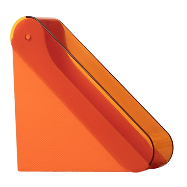 Portafiltros de café Caja de almacenamiento de papel de café Portafiltros de café en forma de cono Naranja