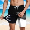 thumbnail image 2 of DIOAZUD Men's Swim Trunks with Mesh Liner Quick Dry 9 Inch Beach Shorts Summer Lightweight Loose Bathing Suits with Pockets for Beachwear, 2 of 9