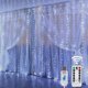 thumbnail image 1 of Window Curtain String Lights, 300 LED 8 Lighting Modes Fairy Copper Light with Remote, USB Powered Waterproof for Christmas Bedroom Party Wedding Home, 1 of 5