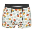 thumbnail image 4 of Goofa Floral Strawberr Printed Men's Boxer Briefs Underwear, Moisture-Wicking Underwear, Trunk,Soft and Breathable Cotton Underwear-Large, 4 of 9