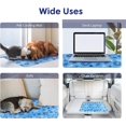 thumbnail image 3 of One Piece (lightweight Round Coffee Bear) Dog Cooling Mat - 30*30cm, Dog Cooling Mat - Stays Cold Longer, Dog Cat Cooling Mat - More Durable - Scratch, 3 of 5