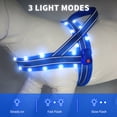 thumbnail image 4 of MASBRILL Light Up Dog Harness, Reflective Led Dog Harness Glow-in-The-Dark for Night Walking, USB Rechargeable Lighted Dog Safety Vest for Medium Dogs, Adjustable Soft Mesh No Pull Dog Harness, 4 of 10