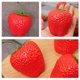 thumbnail image 4 of Luxshiny 5Ud Fresas Artificiales Rojas Para Realistas Y Ligeras Para Centro De, 4 of 8