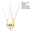 thumbnail image 7 of CBEHTWI 1 Pair Clavicle Chains Personality Matching Magnetic Sun Moon Paired Pendant Couple Necklaces Jewelry Accessory, 7 of 7