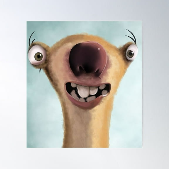 Sid Poster Wall Art, Modern Wall Decor For Living Room Bedroom, 8x12 UNFRAMED