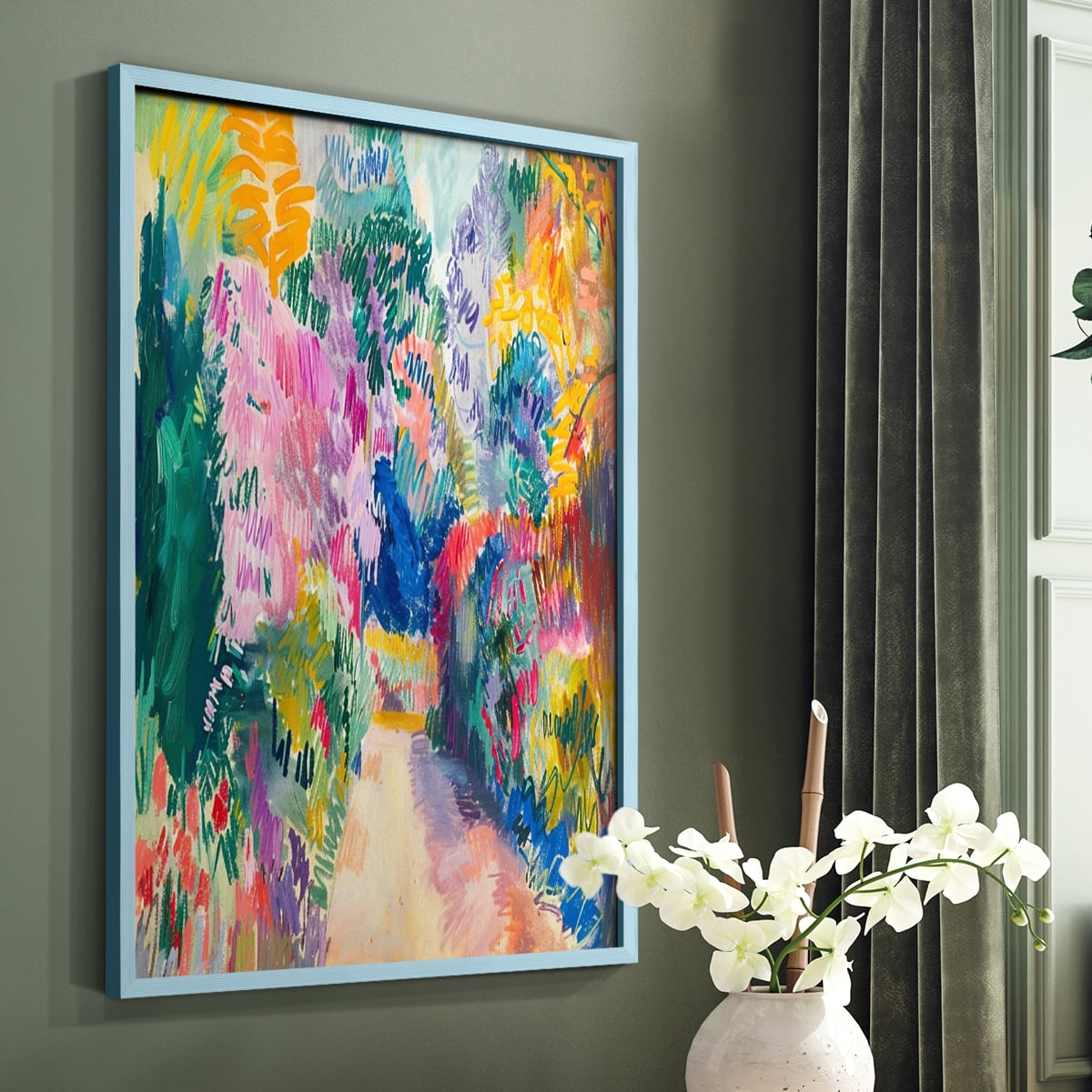 Matisse XLII Framed Print - Solid Wood