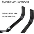 thumbnail image 6 of Gowinsee Easy Installation Bicycle Storage Hooks Black, 6 of 7