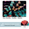 thumbnail image 2 of Butterfly Polyester Non-Slip Machine Washable Door Rug Game Mat Door Mats, 2 of 6