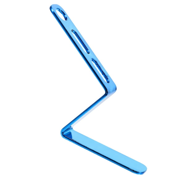 WRISTBIQUE Motorcycle Rearview Mirror Mount Blue 1Pcs 4.8x0.7x2in