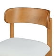 thumbnail image 5 of Beautiful Drew Counter-Height Stools by Drew Barrymore, Warm Honey Finish, 2 Pack, 5 of 13