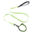 thumbnail image 2 of Flmtop Traction Rope Collar Reflective Explosion Proof Nylon Walking Safety Leashes for Puppy Fluorescent Green, 2 of 9