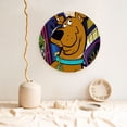 thumbnail image 2 of Lsque Scooby-Doo Pattern Ceramic Decorative Plate Decorative Plates with Display Stand Personalized Porcelain Plate Ceramic Ornaments for Wall Hanging Decoration-7in, 2 of 6