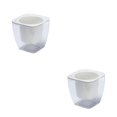 thumbnail image 4 of Thinsony Pot With Self-Watering System Easy Control Prevent Rotting Dry And Wet Separation Effortless Transparent Color 2Set, 4 of 6