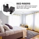 thumbnail image 4 of 2 PCS Ajustable Subirleadores Muebles Muebles Muebles para elevadores Descripción de muebles Bloques de escritorio, 4 of 6
