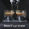 thumbnail image 4 of Hamilton Beach 15-Bar Espresso Machine, Slide & Lock Espresso Maker with Milk Frother, Black, 4 of 8