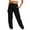 Black, variant on Clearance Sweatpants for Women Women's Casual Fleece Sweatpants High Waisted Bottom Lounge Baggy Joggers Pants