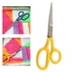 thumbnail image 5 of Tijeras para alfombras con mango ergonómico, multiusos profesionales para manualidades y bricolaje. Amarillo, 5 of 9