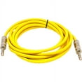 thumbnail image 2 of Seismic Audio  - Yellow 1/4" TRS 6' Patch Cable  Effects Yellow - SATRX-6Yellow, 2 of 3