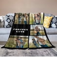 thumbnail image 4 of Custom Blanket with Picture Text Personalized Photos Blanket Gifts for Adult Kid Girlfriend Boyfriend Christmas Halloween Fathers Mothers Valentines Day, 4 of 6