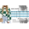 thumbnail image 6 of MOSHU Oversized Sweaters for Women Drop Shoulder Plaid Colorblock Tops Fall Crewneck Pullover Sweater, 6 of 10