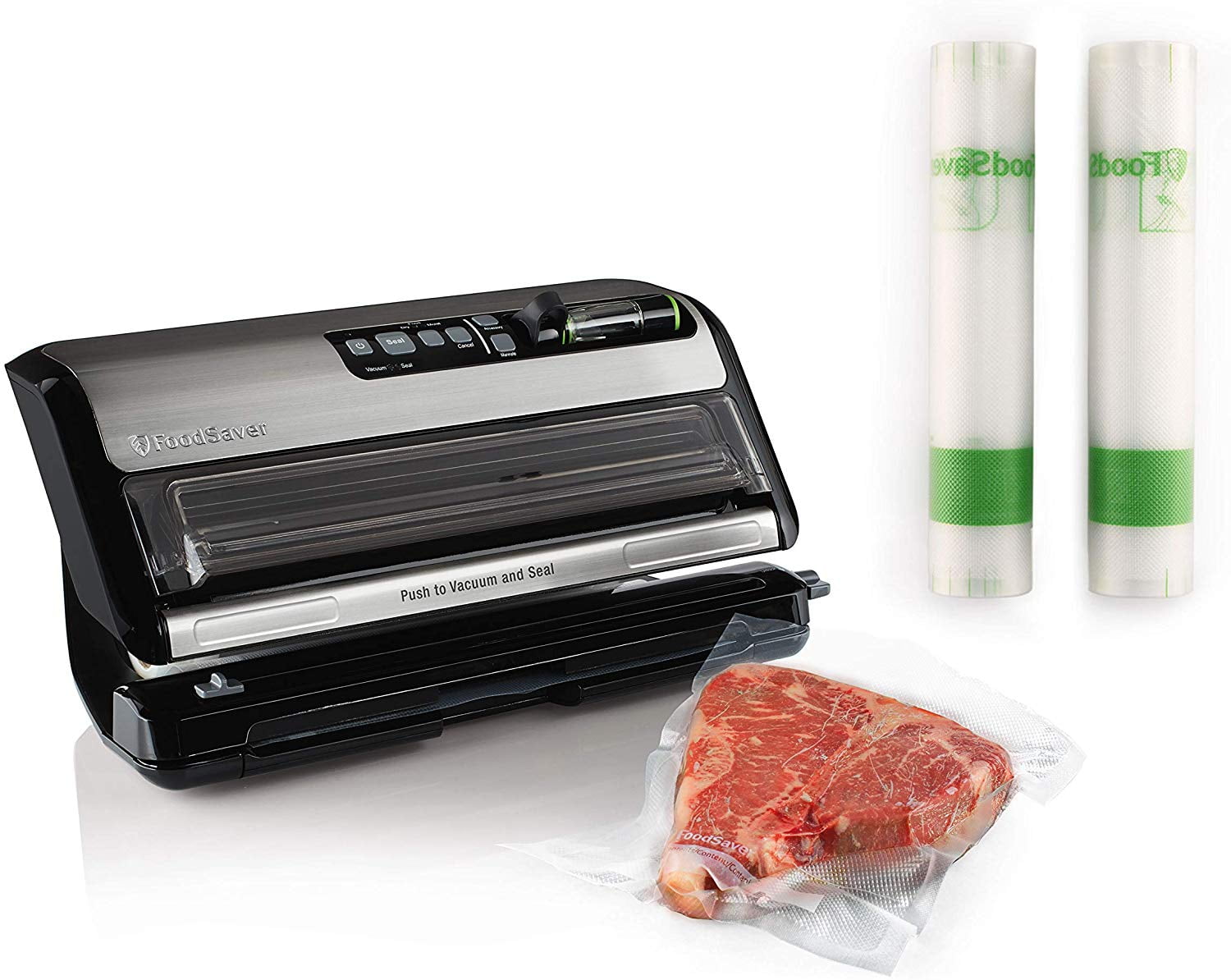 FoodSaver FM2435 Vacuum Sealer Machine with Bonus Handheld Sealer and